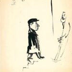 Владимир Стерлигов и Александр Траугот. 1950-е. Бумага, акварель